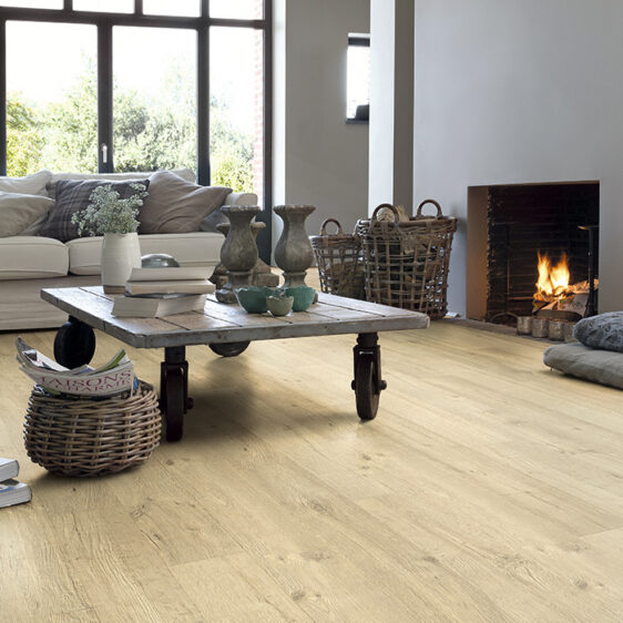 Ламінована підлога Quick-Step Impressive IM1853 Дуб піскоструминний натуральний