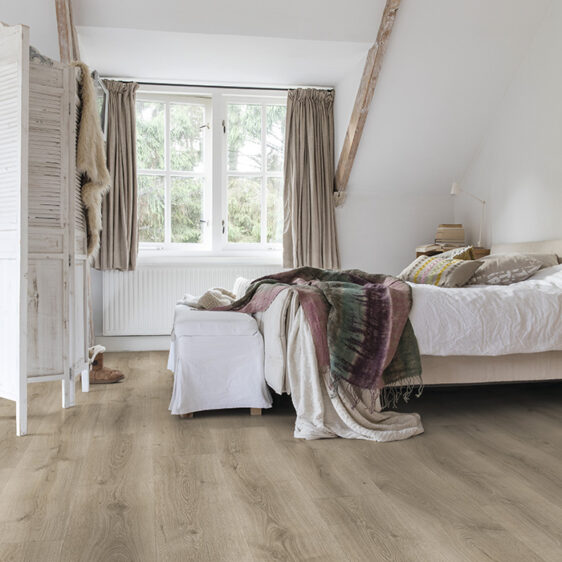 Ламінована підлога Quick-Step MAJESTIC MJ3552 Дуб пустеля сірий шліфований