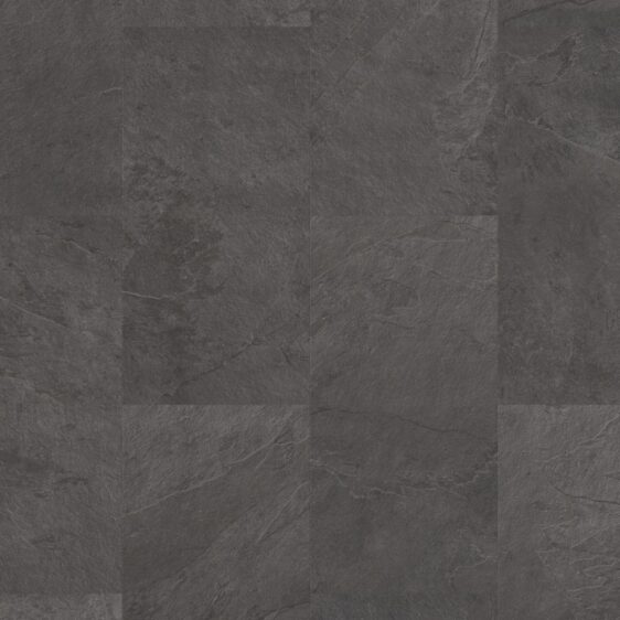 Вінілова підлога Quick-Step Alpha Vinyl Oro base Tiles 33 клас: 4мм AVSTT40035 Сланець чорний