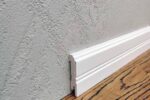 Плінтус MDF RAL 9003 Білий 60х12х2000 мм. MDF-LF02 фото