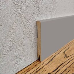 Плінтус MDF RAL колір (під індивідуальне фарбування) 100х12х2000 мм. MDF-R100 фото