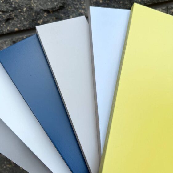 Плінтус MDF RAL колір (під індивідуальне фарбування) 100х12х2000 мм. MDF-R100
