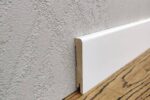 Плінтус MDF RAL 9003 Білий 80х12х2000 мм. MDF-М80 фото
