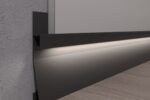 Плінтус прихованого монтажу з led підсвіткою, 63мм, WT-Profil 2800мм фото
