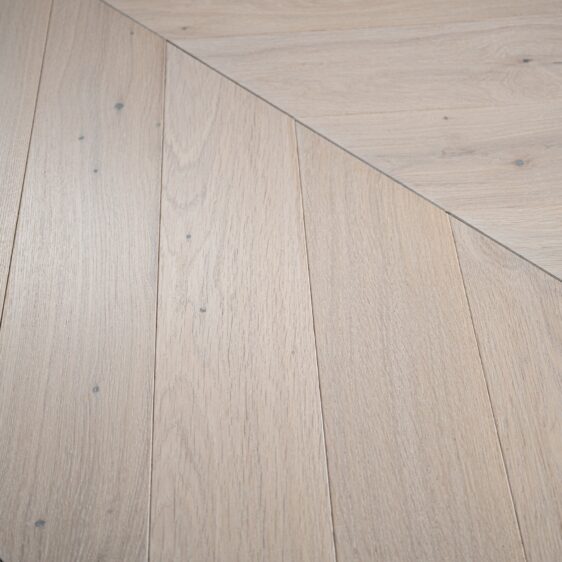 Паркетна дошка Arbofari Chevron 120 Bianco, Lively (B) 120