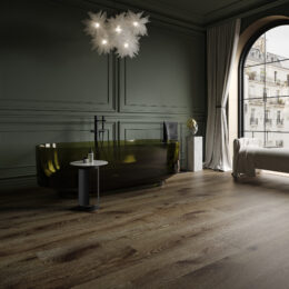 Панель SPC LVT Дуб Coffee 34 клас 228.6 x 1523 x 5 фото