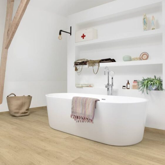 Вінілова підлога Floorlfy Gluedown Long Planks – Blush (3,43 м2)