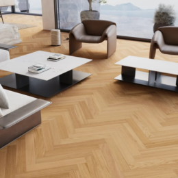 Гібридна дошка Smatr Wood Herrinbong Дуб Futuris Esthetic 91 (0,8 m2) фото