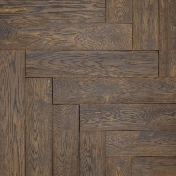 Паркетна дошка 3.0 Plus Arbofari DEEP BRUSH Herringbone Earth Lively (B) 150