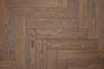 Паркетна дошка 3.0 Plus Arbofari DEEP BRUSH Herringbone Wine Lively (B) 150